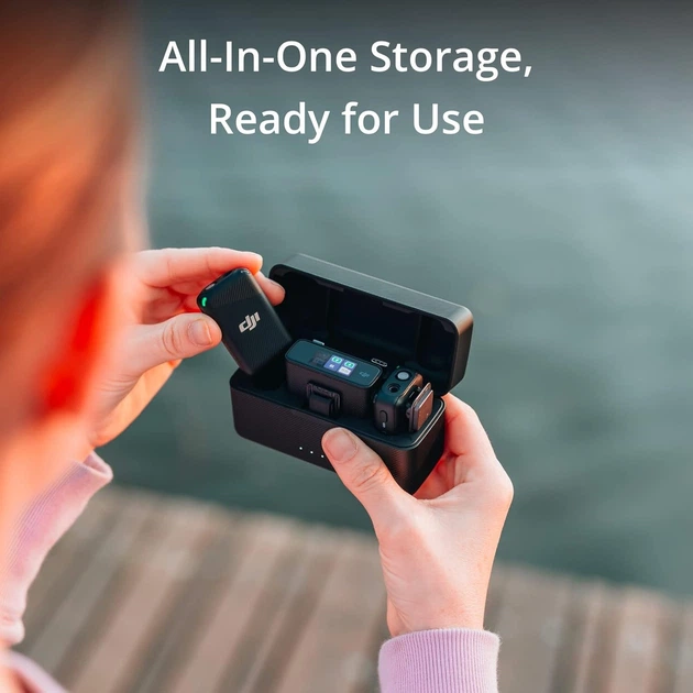 Мікрофонна радіосистема DJI Mic (2 TX + 1 RX + Charging Case) Black Б/В k1 - зображення 3