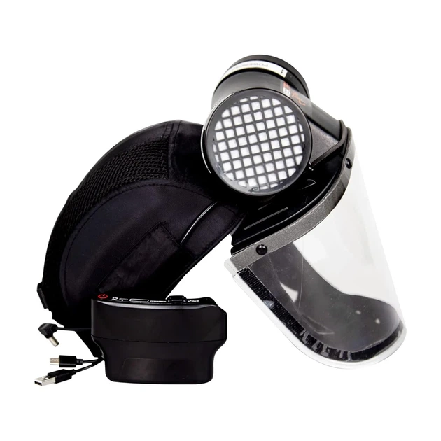Полнолицевая маска-респиратор JSP Powercap Active Black Б/В k1 - изображение 2