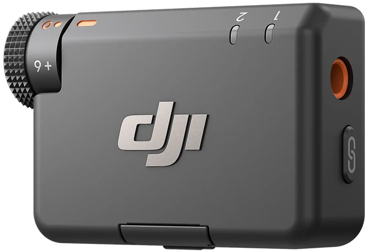 Мікрофонна радіосистема DJI Mic Mini (2 TX + 1 RX + Charging Case) Infinity Black k1 - Б/В - Фото 7 Мікрофонна радіосистема DJI Mic Mini (2 TX + 1 RX + Charging Case) Infinity Black k1 - Б/В - зображення 7
