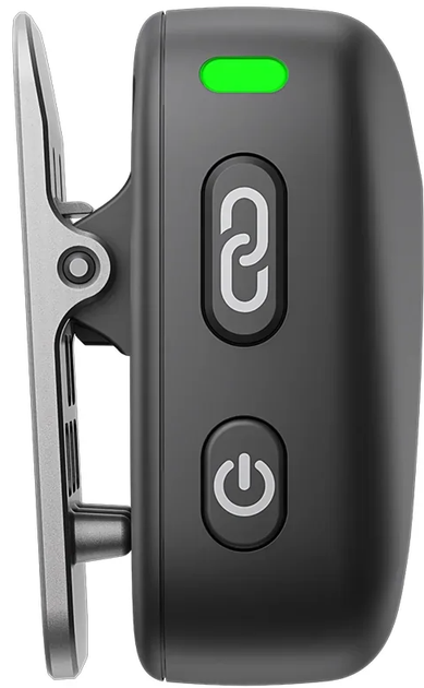 Мікрофонна радіосистема DJI Mic Mini (2 TX + 1 RX + Charging Case) Infinity Black k1 - Б/В - Фото 9 Мікрофонна радіосистема DJI Mic Mini (2 TX + 1 RX + Charging Case) Infinity Black k1 - Б/В - зображення 9