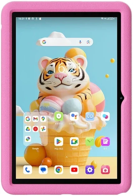 Планшет 10.1" Blackview Tab 80 Kids 4+8/64Gb 4G 2-SIM 8 ядер Android 14 7680 mAh Pink - изображение 2