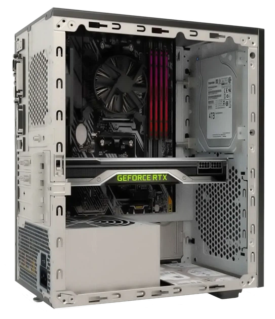 Корпус itek SMALLCOM-B / без БЖ / Mini-Tower / Micro-ATX, Mini-ITX / USB 3.0 / 1 x 92 mm / Black - изображение 3