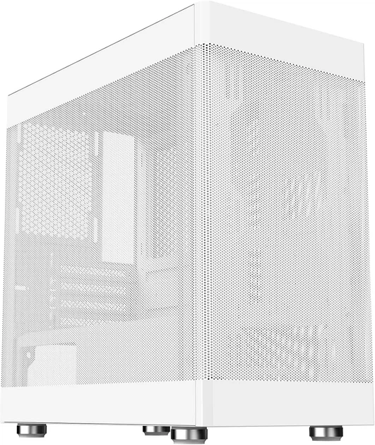 Корпус Itek PROMESH 35W / без БП / Mini Tower / Micro-ATX / USB-C / 345мм GPU / Белый - изображение 2