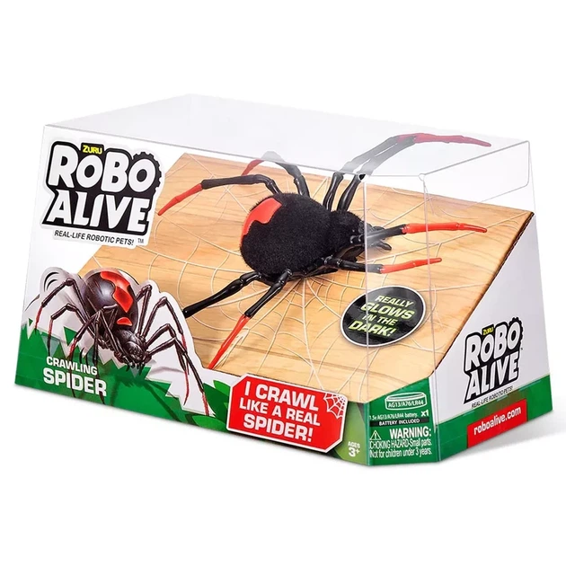 Іграшка інтерактивна Pets & Robo Alive Павук (7151) - Фото 9 Іграшка інтерактивна Pets & Robo Alive Павук (7151) - зображення 9