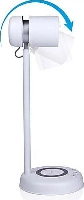 Lampka biurkowa LED Grundig G255 z głośnikiem Bluetooth i ładowarką Biała (8711252472553) - obraz 3