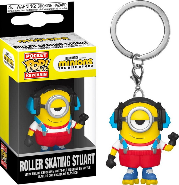 Брелок Rolle Skaiting Stuart Миньон MINION - Фото 2 Брелок Rolle Skaiting Stuart Миньон MINION - изображение 2
