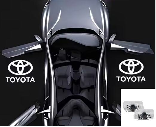 Подсветка дверей проекция для Тойота 2 штуки на 2 двери Toyota - изображение 2