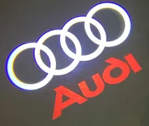 Підсвітка дверей проєкція для Audi (ауді) HD лазер - зображення 3