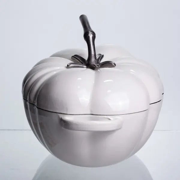 Каструля чавунна емальована 2,5 л, білий(HP-1-20-WHITE)(WB) - изображение 4