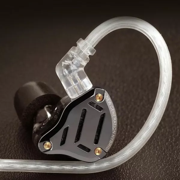 Вакуумні навушники KZ ZS10 Pro 2 гібридні з 10 драйверами та