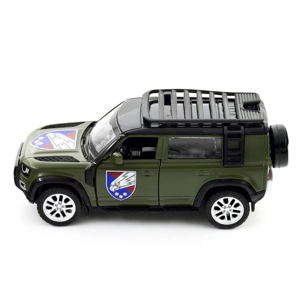 Автомодель серії "Шеврони Героїв" - LAND ROVER DEFENDER 110 - "25 ОПДБр" - изображение 9