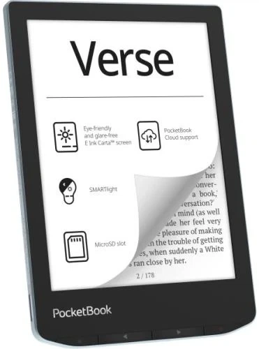 Електронна книга 6" PocketBook 629 Verse, Bright Blue (PB629-2-CIS) - зображення 4