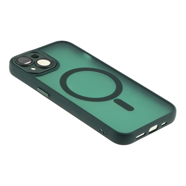 Чохол для iPhone 13 TPU+PC MagSafe матовий із захистом камери Purple - зображення 4