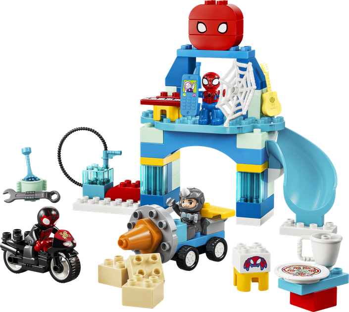 Конструктор LEGO DUPLO Disney Штаб-квартира команди Павука 65 деталей (10464) - зображення 2