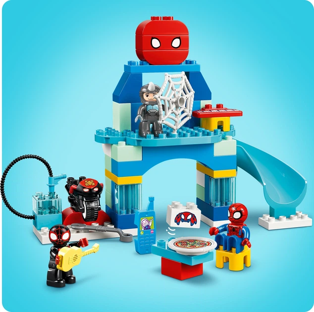 Конструктор LEGO DUPLO Disney Штаб-квартира команди Павука 65 деталей (10464) - зображення 7