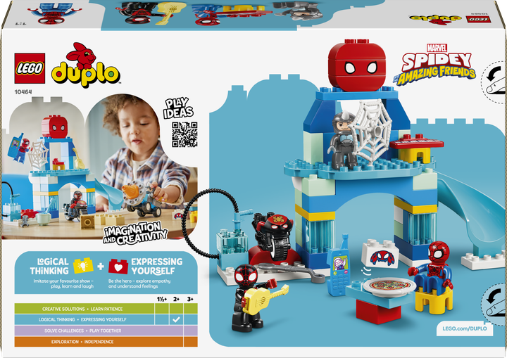 Конструктор LEGO DUPLO Disney Штаб-квартира команди Павука 65 деталей (10464) - зображення 9