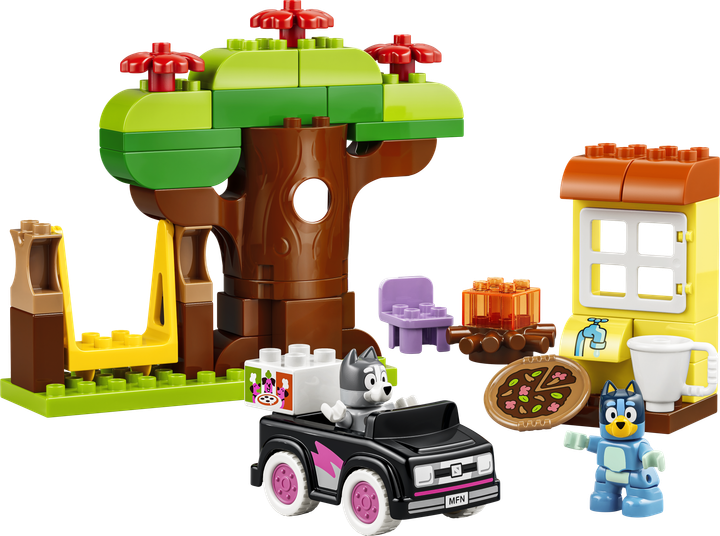 Конструктор LEGO DUPLO Піцерія з Мафіном та Блуї 44 деталі (10469) - зображення 2