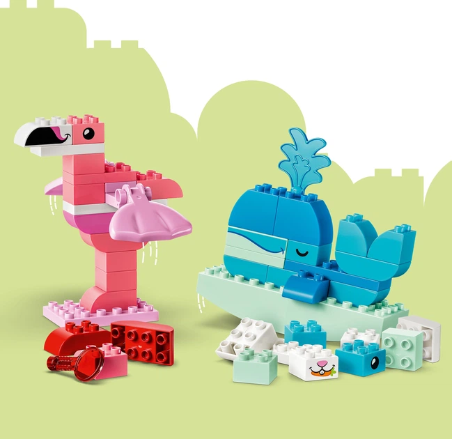 Конструктор LEGO DUPLO Town Гра з побудови тварин 94 деталі (10472) - зображення 4