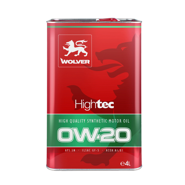 Масло двигателя WOLVER HighTec 0W-20 4л синтетическое для бензиновых и дизельных двигателей - изображение 2