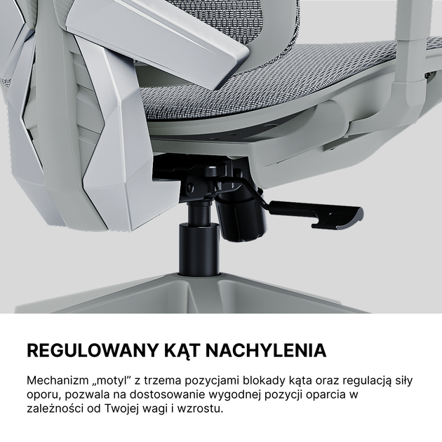 Fotel gamingowy Anda Seat X-Air Mega XL Mesh Ash Gray (AD-WY-01-GGF) - Zdjęcie 18 Fotel gamingowy Anda Seat X-Air Mega XL Mesh Ash Gray (AD-WY-01-GGF) - obraz 18