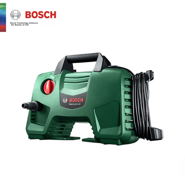 Автомойка BOSCH EA110, аппарат высокого давления, бытовой водяной пистолет высокого давления 220 В, насос для мойки автомобилей, портативное устройство для самостоятельного использования. - Фото 4 Автомойка BOSCH EA110, аппарат высокого давления, бытовой водяной пистолет высокого давления 220 В, насос для мойки автомобилей, портативное устройство для самостоятельного использования. - изображение 4