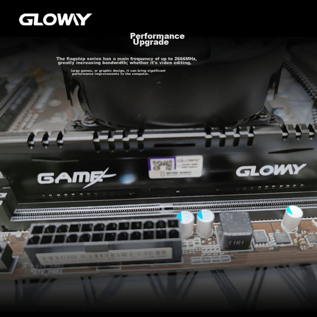 Модуль оперативной памяти Gloway 8 ГБ DDR4 2666 для настольных компьютеров, Hanjiang, V-Bank, CL19, аксессуар для компьютера AI. - изображение 2