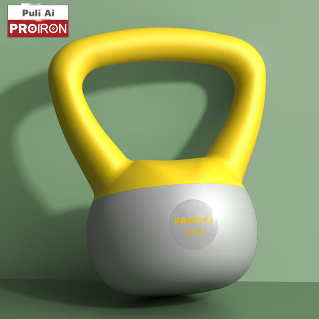Гиря PROIRON Puli'ai Soft Kettlebell, мужская и женская фитнес-гиря с мягким основанием, ударопрочная, 8 кг. - изображение 10