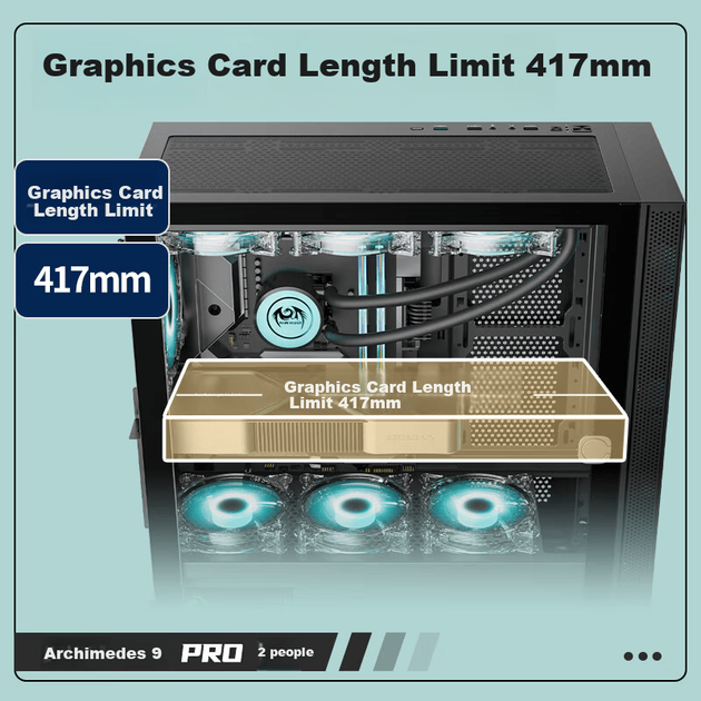 Корпус Great Wall Archimedes 9 PRO V2 Grey - зображення 4