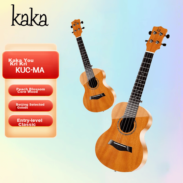 Укулеле Kaka KUC-MA, мини-гитара Peach Core, 23 дюйма - изображение 9