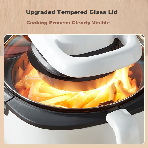 Фритюрница Liven Air Fryer, электрическая фритюрница большой емкости 5 л, духовка-фритюрница, сковорода без масла, устройство для приготовления картофеля фри KZ-J5000A - изображение 7