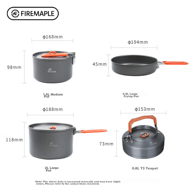 FIRE-MAPLE Wildfire Stove Feast 4, сумка для хранения, кухонные принадлежности для пикника, портативная печь для пикника, подходит для 4-5 человек, полный комплект с кастрюлей для кемпинга - Фото 3 FIRE-MAPLE Wildfire Stove Feast 4, сумка для хранения, кухонные принадлежности для пикника, портативная печь для пикника, подходит для 4-5 человек, полный комплект с кастрюлей для кемпинга - изображение 3