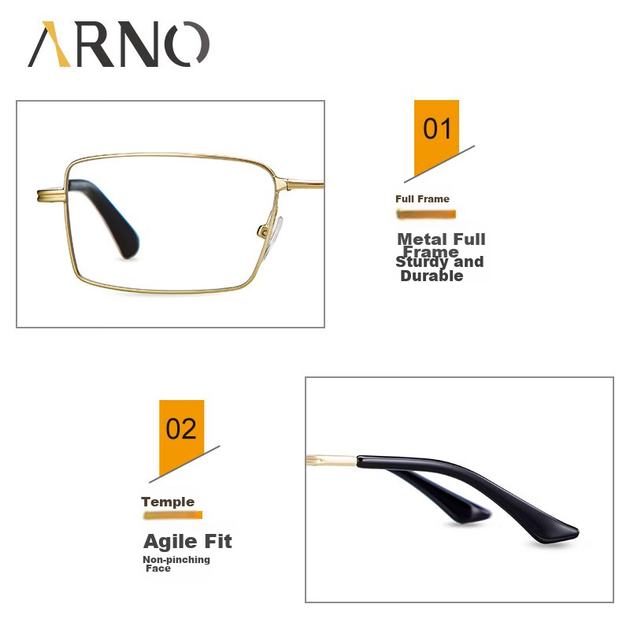 Очки для чтения ARNO FOCUS ON YOUR EYES для мужчин, защита от синего света, немецкое производство, модные, сверхлегкие, складные, удобные очки для чтения для женщин A1066J, угол обзора 150 градусов. - Фото 7 Очки для чтения ARNO FOCUS ON YOUR EYES для мужчин, защита от синего света, немецкое производство, модные, сверхлегкие, складные, удобные очки для чтения для женщин A1066J, угол обзора 150 градусов. - изображение 7