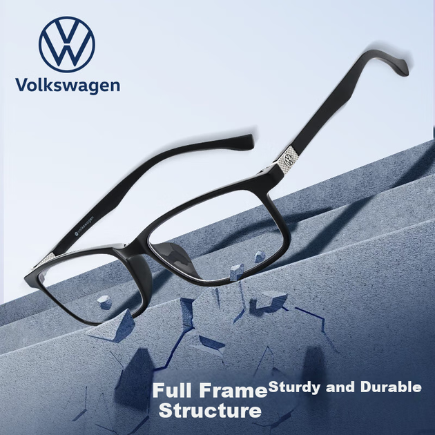 Volkswagen (Германия), мужские очки для чтения Volkswagen, высококачественные очки с защитой от синего света, оригинальный импортный подарок для родителей, W606-100 - изображение 8