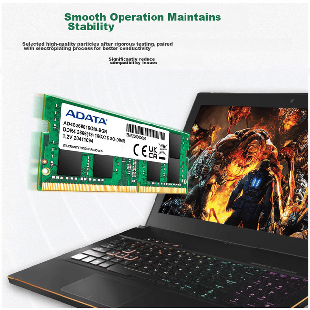 Оперативная память ADATA 8 ГБ DDR4 2666 для ноутбука Wanziqianhong - изображение 6