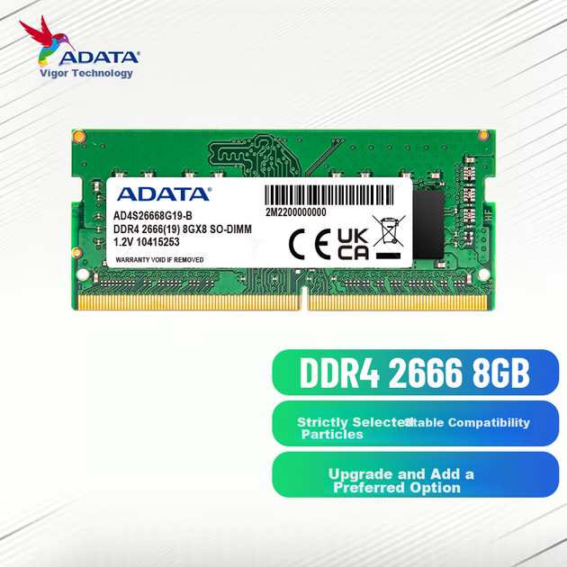Оперативная память ADATA 8 ГБ DDR4 2666 для ноутбука Wanziqianhong - изображение 7