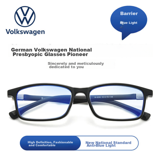 Очки для чтения Volkswagen немецкого производства с защитой от синего света, для мужчин, оригинальный импортный подарок для родителей, W606-150 - изображение 4