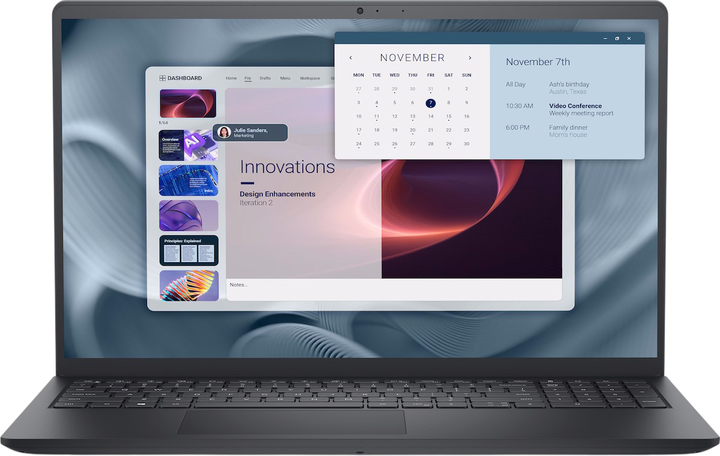 Laptop Dell Pro 15 Essential PV15250 (PV15250_RPLU_001_P_UBU_3YPSNO) Carbon Black - Zdjęcie 1 Laptop Dell Pro 15 Essential PV15250 (PV15250_RPLU_001_P_UBU_3YPSNO) Carbon Black - obraz 1