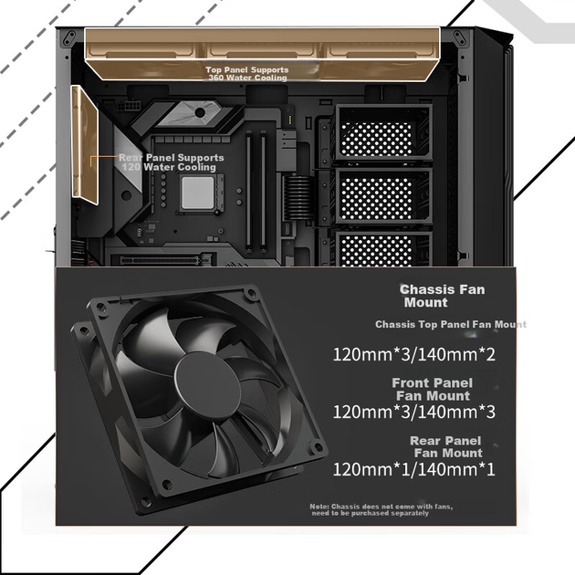 Корпус Great Wall Archimedes 7B Iron - зображення 6
