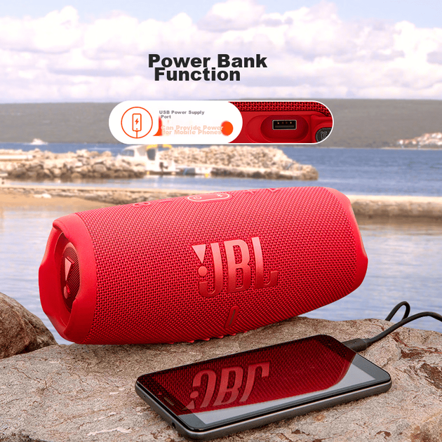Портативная колонка JBL Charge 5 40W - Фото 7 Портативная колонка JBL Charge 5 40W - изображение 7