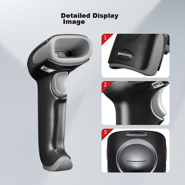 Сканер Honeywell 1470G штрих-кодов проводной, черный - изображение 6