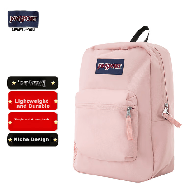 Рюкзак JANSPORT для мужчин и женщин, повседневный школьный рюкзак для студентов, 47LW7N8, цвет «пчелиный воск» - изображение 3
