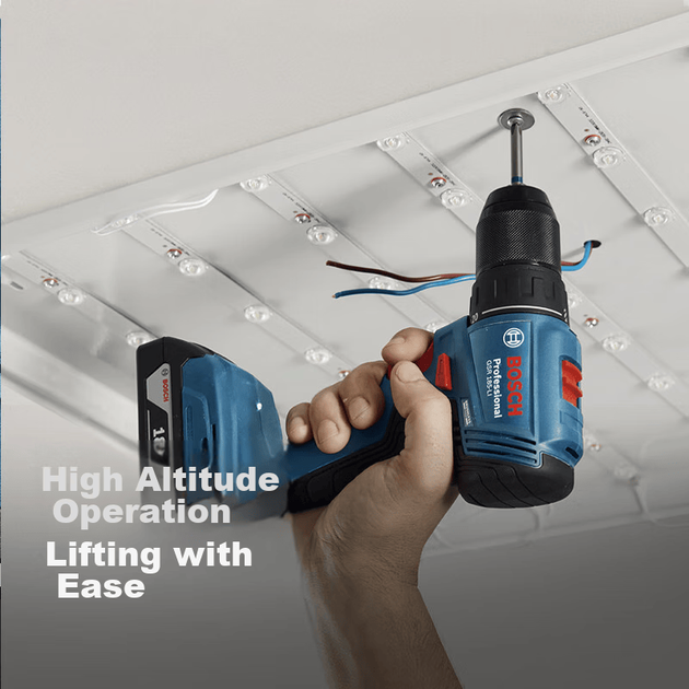 Аккумуляторная шуруповерт-дрель BOSCH с литиевой батареей, для винтов с плоской и крестообразной головкой, 18 В GSR 185-LI, батарея 2,0 Ач *2 - изображение 6