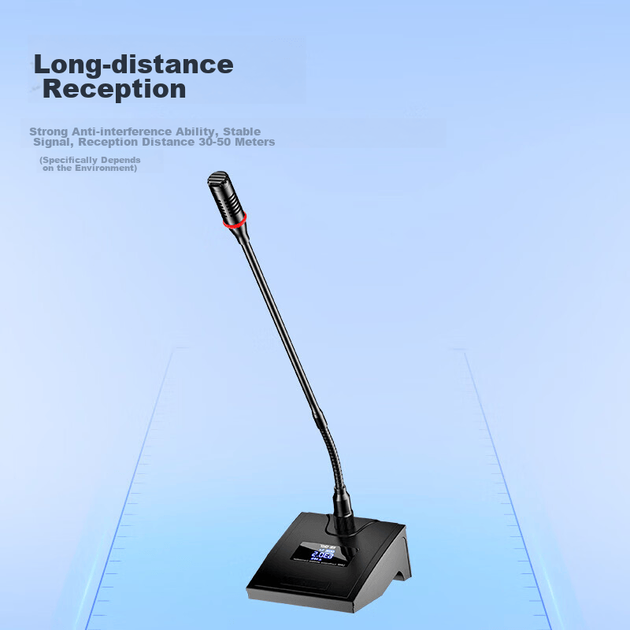 Микрофон SAST OK-112 USB беспроводной на гибкой стойке, для конференций - изображение 4