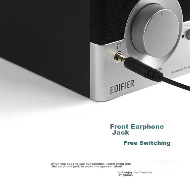 Портативні колонки EDIFIER R18T 2.0 2.8 W Black - зображення 2