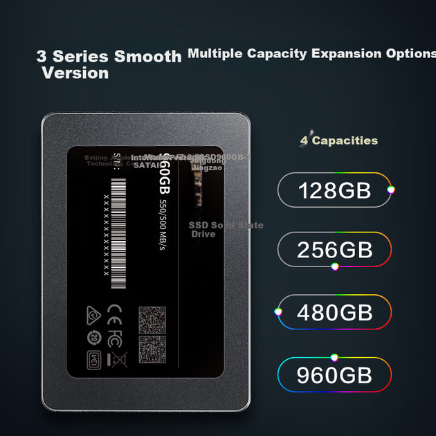 SSD JD Original 3 Series 128ГБ SATA 3.0, для ПК и ноутбуков - изображение 4