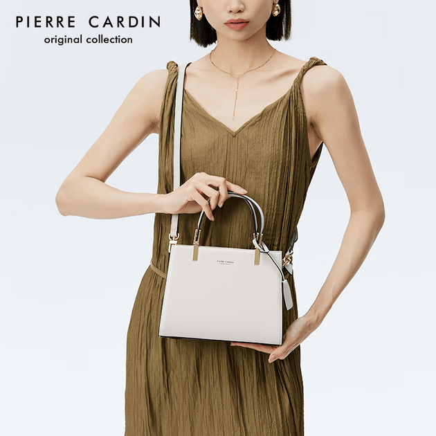 Роскошная женская сумка Pierre Cardin, новая модель 2026 года, сумка-тоут, элегантная сумка через плечо, подарочная коробка, подарок на день рождения для жены. - изображение 3