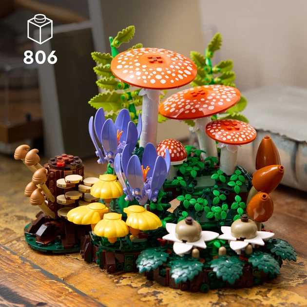 Конструктор LEGO Botanicals Лісові гриби 806 деталей (11505) - зображення 3