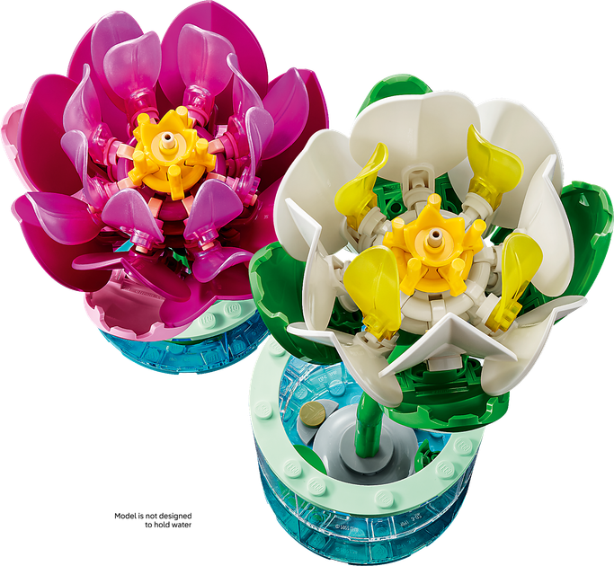 Конструктор LEGO Botanicals Латаття 259 деталей (11511) - зображення 4