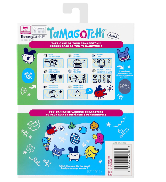 Электронный виртуальный петомет, Tamagotchi Original Fresh Strawberry, игрушка для детей, уход за цифровым питомцем - изображение 6