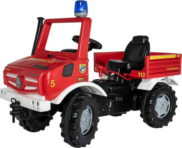 Педальний автомобіль Rolly Toys Unimog Mercedes Пожежна служба + Сирена 3–10 років (4006485038220) - Фото 1 Педальний автомобіль Rolly Toys Unimog Mercedes Пожежна служба + Сирена 3–10 років (4006485038220) - зображення 1